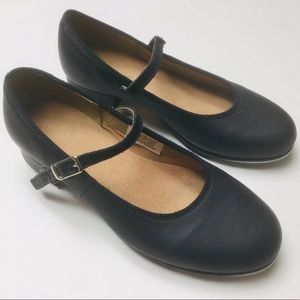 BLOCH - WOMANS - SIZE 4.5 - BLACK - MARY JANE - TAP DANCE SHOES